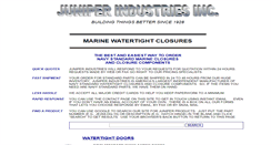 Desktop Screenshot of juniperindustries.com
