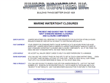 Tablet Screenshot of juniperindustries.com